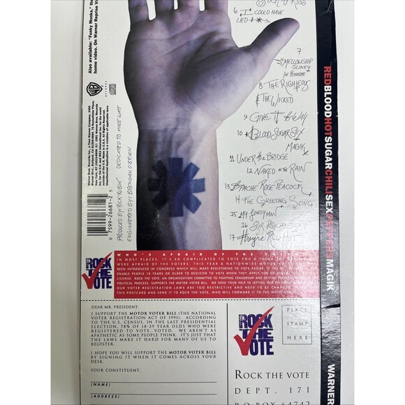 Red Hot Chili Peppers Blood Sugar Sex Magik CD Longbox ONLY No CD - Picture 7 of 8